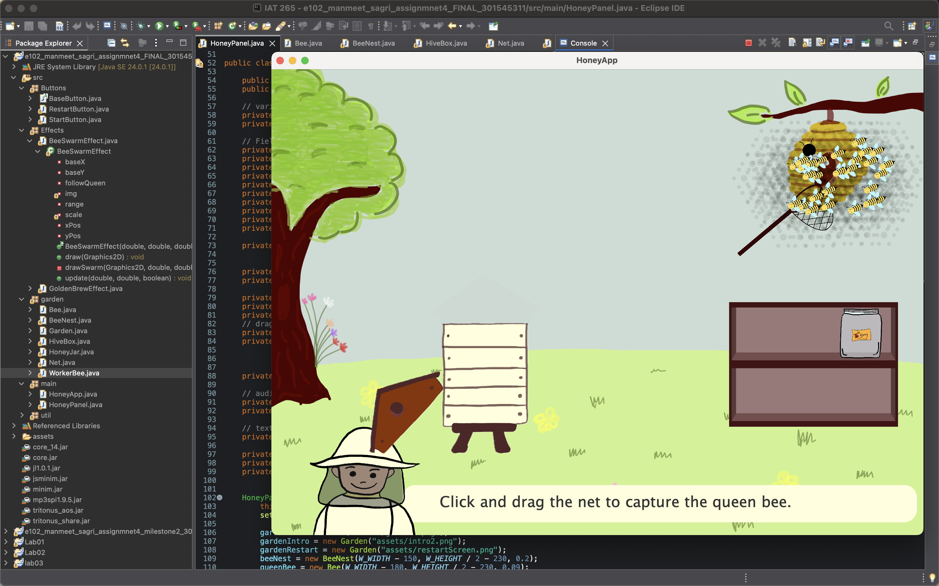 Testing the simulation