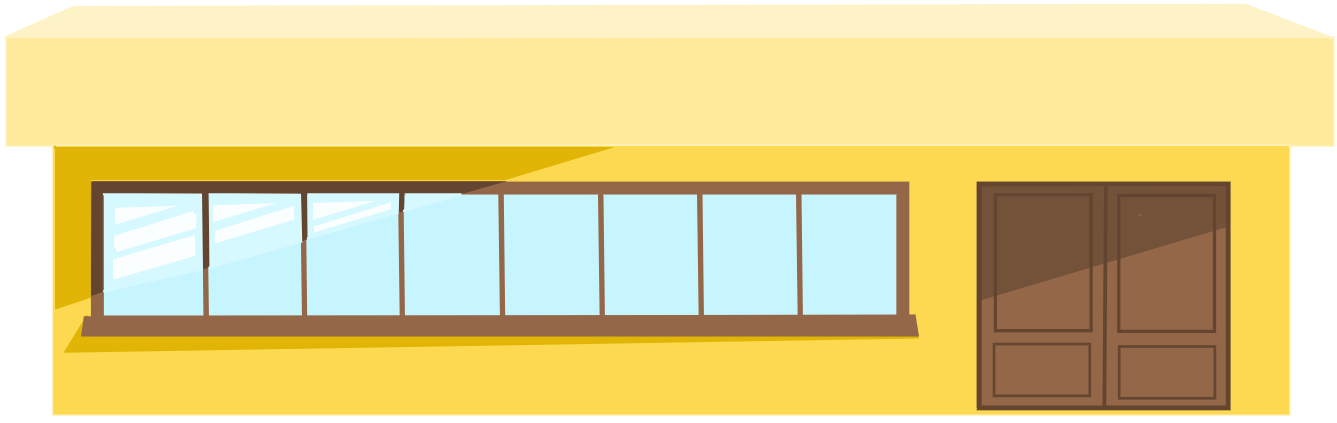 main daycare in background scen