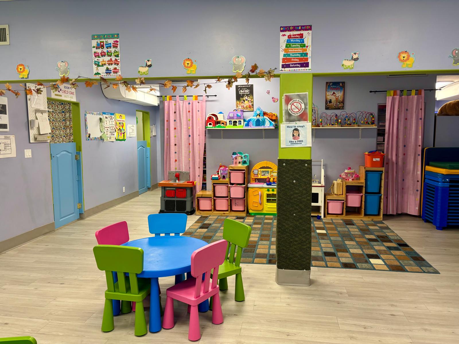 indoor image of daycare