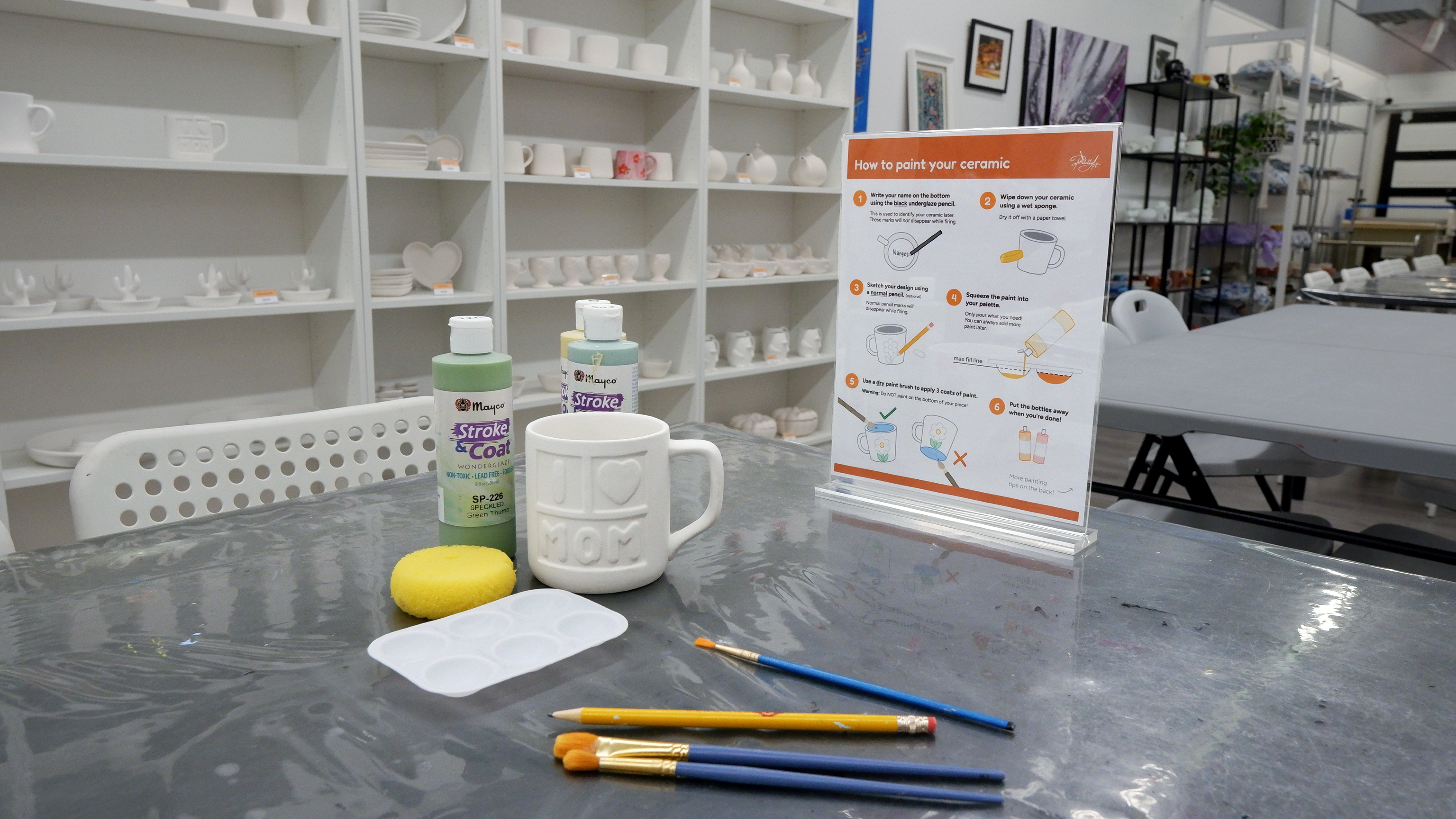 Final infographic for glazing instructions